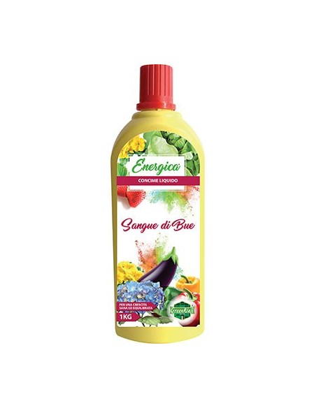 CONCIME LIQUIDO SANGUE DI BUE ENERGICA KG 1