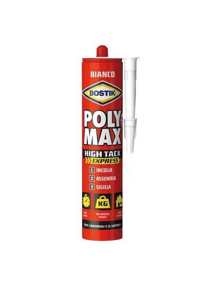 BOSTIK POLYMAX HIGH TACK EXPRESS BIANCO GR 440