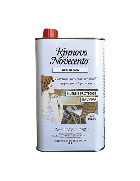 OLIO TEAK NOVECENTO TRASPARENTE ML 500
