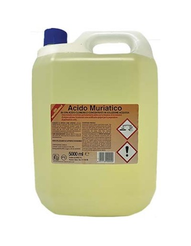 ACIDO CLORIDRICO MURIATICO 30-33% LT 5