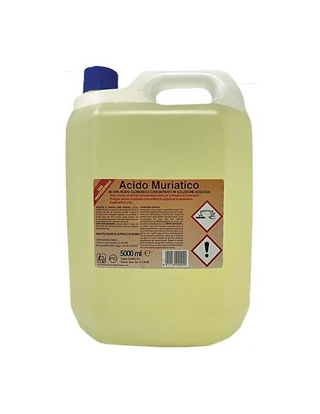 ACIDO CLORIDRICO MURIATICO 30-33% LT 5