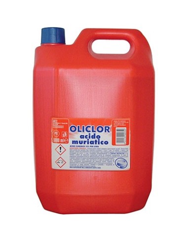 ACIDO CLORIDRICO MURIATICO 15% OLICLOR LT 5