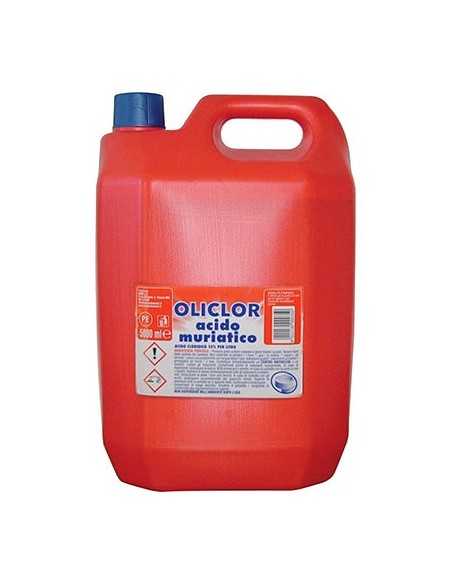 ACIDO CLORIDRICO MURIATICO 15% OLICLOR LT 5