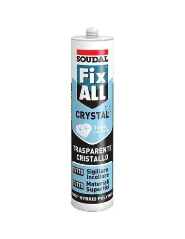 FIX ALL CRYSTAL SOUDAL TRASPARENTE ML 290