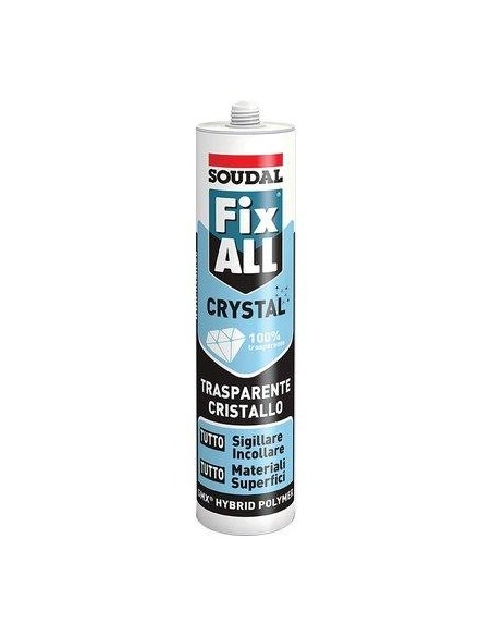 FIX ALL CRYSTAL SOUDAL TRASPARENTE ML 290