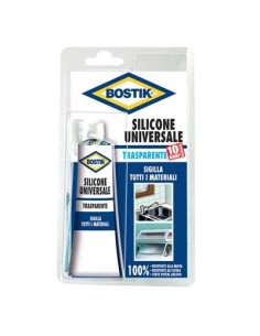 SILICONE ACETICO IN TUBETTO BOSTIK TRASPARENTE ML 60