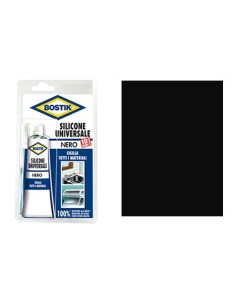 SILICONE ACETICO IN TUBETTO BOSTIK NERO ML 60