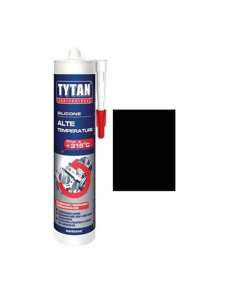 SILICONE ALTE TEMPERATURE TYTAN NERO ML 300