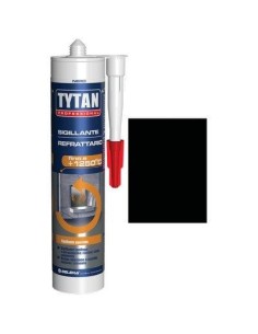 MASTICE REFRATTARIO TYTAN NERO ML 300