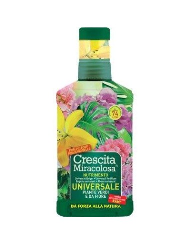 CONCIME LIQUIDO CRESCITA MIRACOLOSA UNIVERSALE ML 750