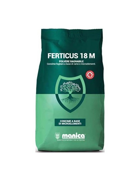 CONCIME POLVERE FERTICUS 18 M MANICA CF - KG 1