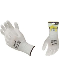 GUANTO POLIURETANO BIANCO HAND MAGLIA LEGGERA SINTETICO BIANCO