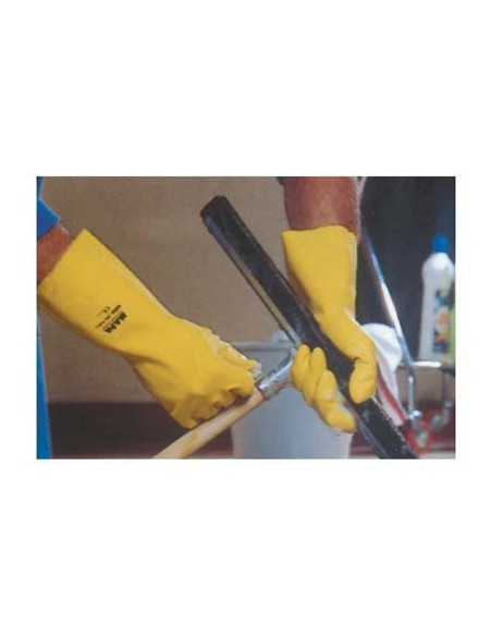 GUANTO FIOCCATO VITAL MAPA LATTICE GIALLO  7