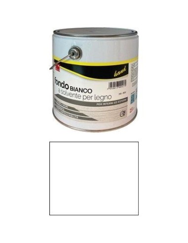 FONDO A SOLVENTE X LEGNO HAND BIANCO LT 2,5