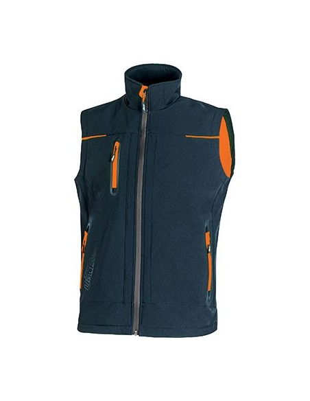 GILET SOFT SHELL UNIVERSE U-POWER BLUE