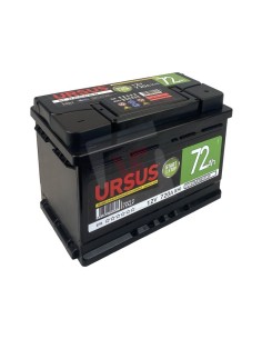 BATTERIA AVVIAMENTO AUTO URSUS START & STOP 72 Ah
