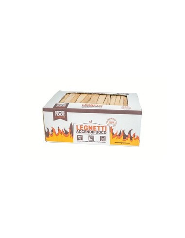 LEGNETTI ACCENDIFUOCO FAGGIO 6 KG CIRCA SCATOLA