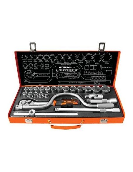 CHIAVI A BUSSOLA ESAGONALI 1/2 155424 WOKIN