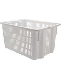 Mobil Plastic cesta per pane cassa traforata in plastica per alimenti sovrapponibile e impilabile con manici