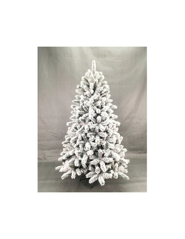 ALBERO DI NATALE INNEVATO RIO LN/PVC 210CM 1607R 134D