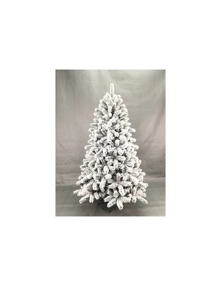 ALBERO DI NATALE INNEVATO RIO LN/PVC 210CM 1607R 134D