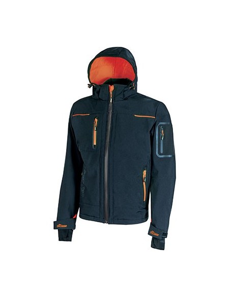 GIUBBOTTO SOFT SHELL SPACE U-POWER BLUE