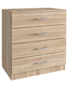 KIT CASSETTONE 4 CASSETTI 70X40XH72 CM ROVERE