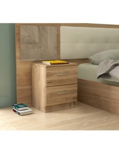 KIT COMODINO 2C 45X34XH47 CM ROVERE