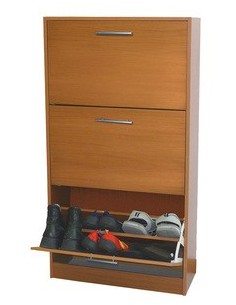 KIT SCARPIERA 3 RIBALTE TWICE 62X24X110 CILIEGIO