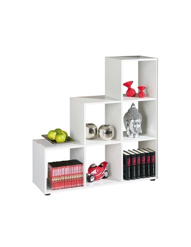 LIBRERIA SCALA 6 105X33XH109 CM BIANCO