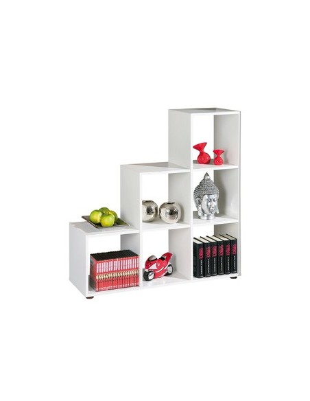 LIBRERIA SCALA 6 105X33XH109 CM BIANCO