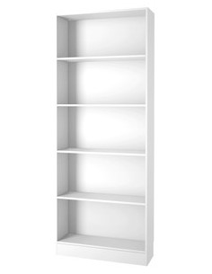 KIT LIBRERIA 80X26XH203 CM 71777-49 BIANCO