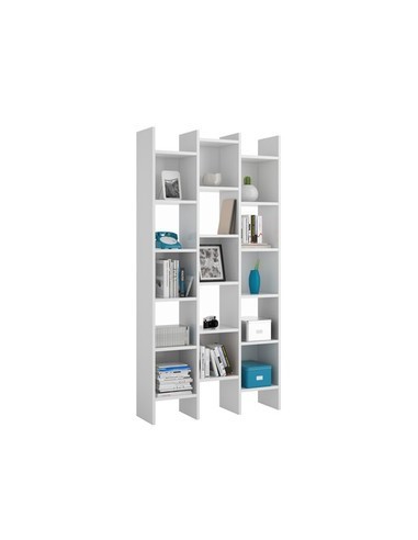 KIT LIBRERIA ITALIAN 96X25XH192 CM BIANCO