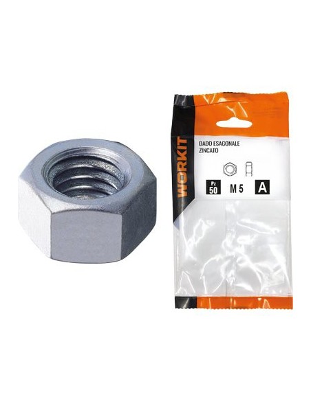 DADO ESAGONALE ZINCATO SELF WORKIT