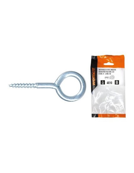 OCCHIOLO A VITE ZINCATO SELF WORKIT