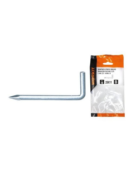 RAMPINO A PUNTA ZINCATO SELF WORKIT