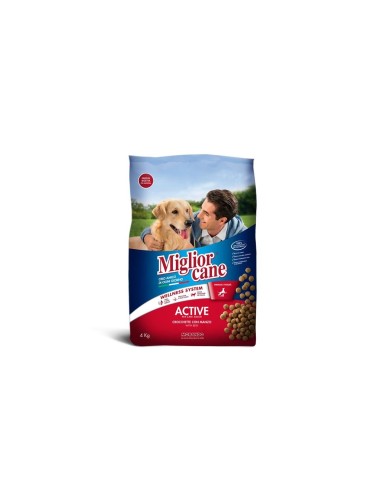 MIGLIOR CANE Active - Crocchette con manzo - 4 KG