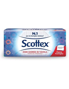 SCOTTEX TOVAGLIOLI MONOVELO - FORMATO FAMIGLIA
