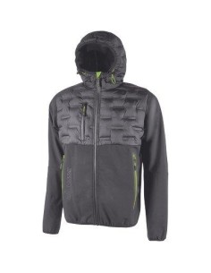 GIUBBOTTO SOFT SHELL+PIUMINO SPOCK U-POWER ASPHALT GREY