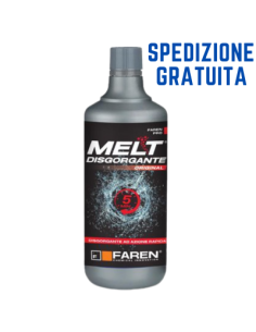 Disgorgante Rapido Melt Professionale 750 ML Per Scarichi Lenti