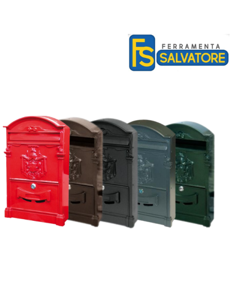 CASSETTA POSTALE ARTISTICA REGIA DOMUS - (5 colori)