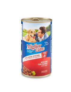 MIGLIOR CANE BOCCONCINI CON MANZO 1,25Kg