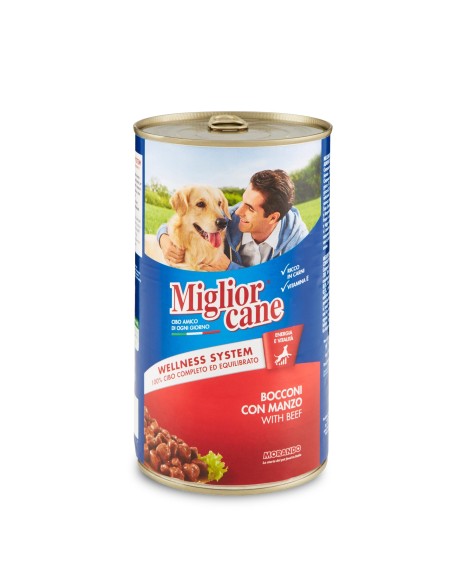 MIGLIOR CANE BOCCONCINI CON MANZO 1,25Kg