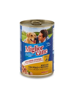 MIGLIOR CANE BOCCONCINI POLLO E TACCHINO 405g