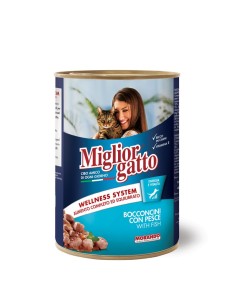 MIGLIOR GATTO BOCCONCINI CON PESCE - 405 g
