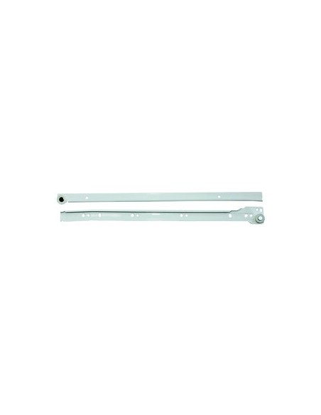 GUIDA PER CASSETTI ACCIAIO 30 CM LACCATO BIANCO