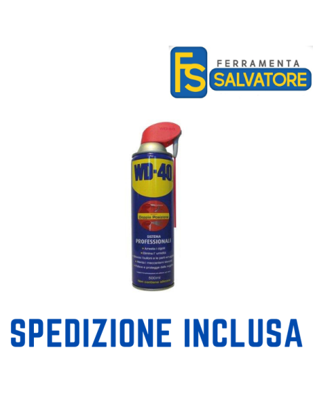LUBRIFICANTE SPRAY WD-40 PROFESSIONALE ML 500