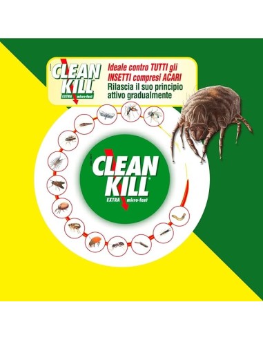 Clean Kill Insetticida Ecologico Biokill Spray Extra Micro Fast No Gas