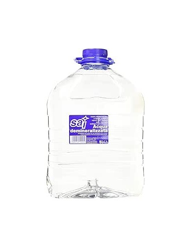 Acqua DEMINERALIZZATA da 5 lt