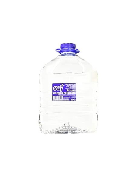 Acqua DEMINERALIZZATA da 5 lt